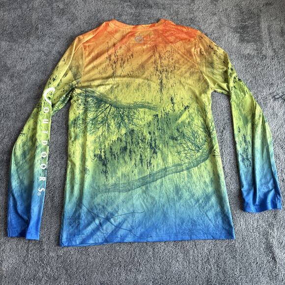 Magellan Outdoors Shirt Fish Gear Long Sleeve Kids Large Cooling 14-16‎ Lrg - Picture 7 of 7